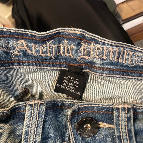 Armchair Denim Wide Leg Jeans - Picture 7 of 8